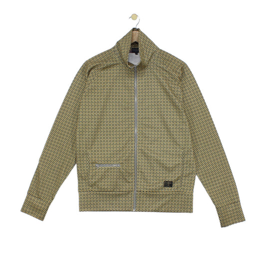 Mens Jacket Full Zip Lightweight Patterned