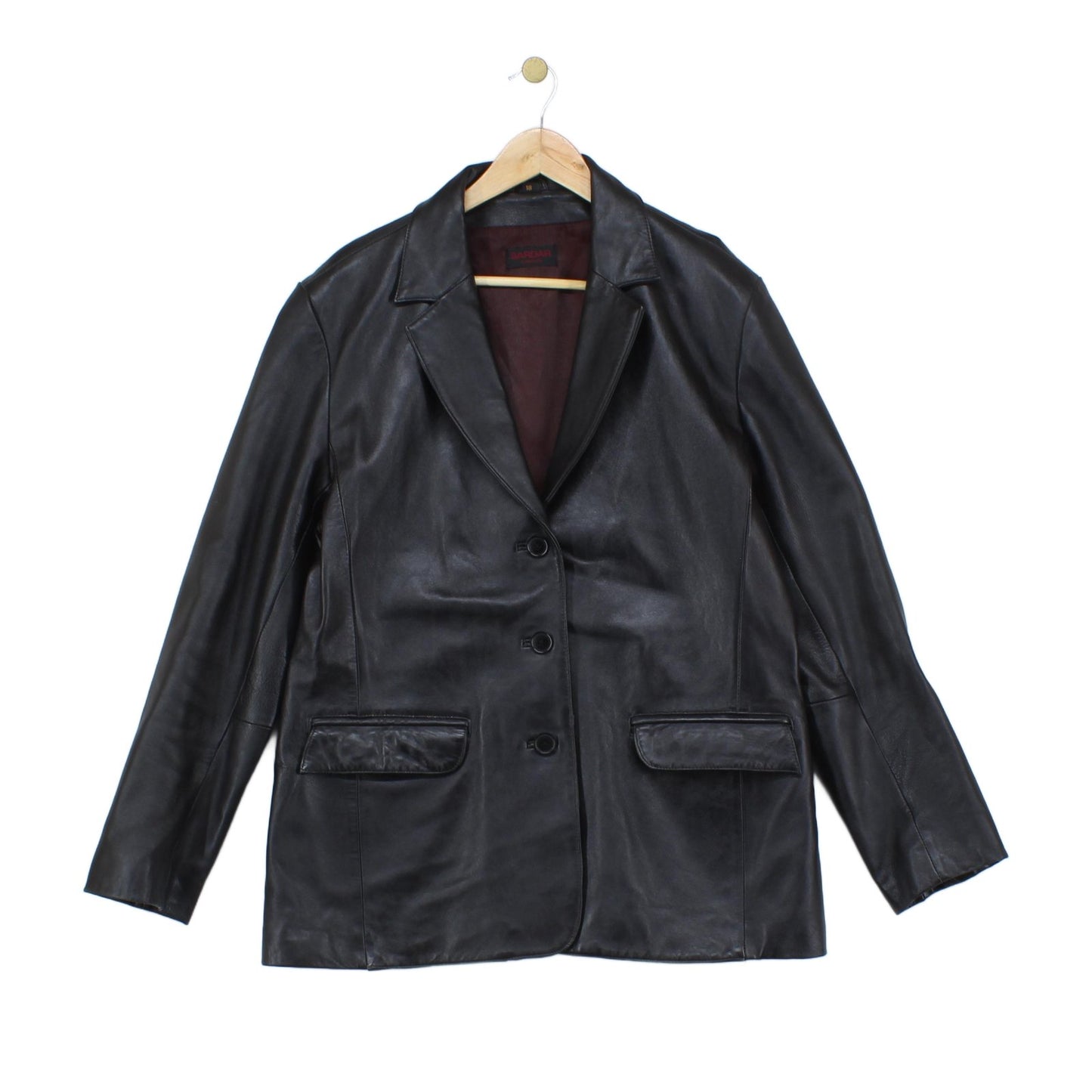 Womens Leather Blazer