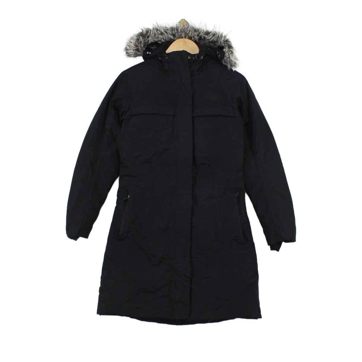 Womens Hyvent Parka Faux Fur Hooded Insulated Down