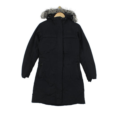 Womens Hyvent Parka Faux Fur Hooded Insulated Down