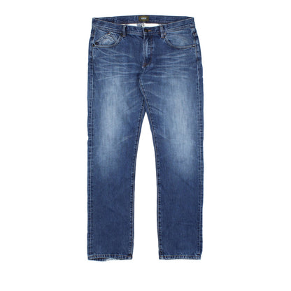 Mens Jeans Regular Fit Zip Fly