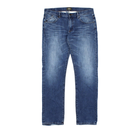 Mens Jeans Regular Fit Zip Fly