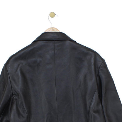 Womens Leather Blazer