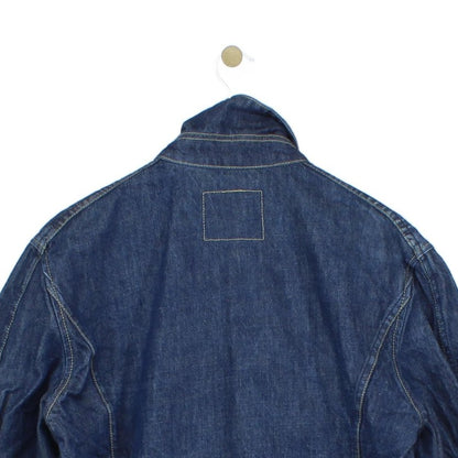 Mens Denim Jacket Snap Button