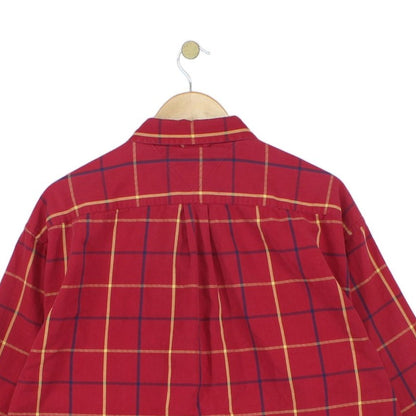 Mens Plaid Shirt Button Up