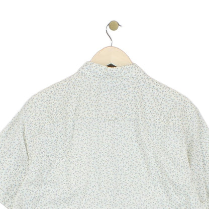 Mens Floral Shirt Summer Short Sleeve Lightweight
