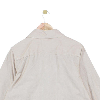 Mens Overshirt Button Up Long Sleeve Pocket