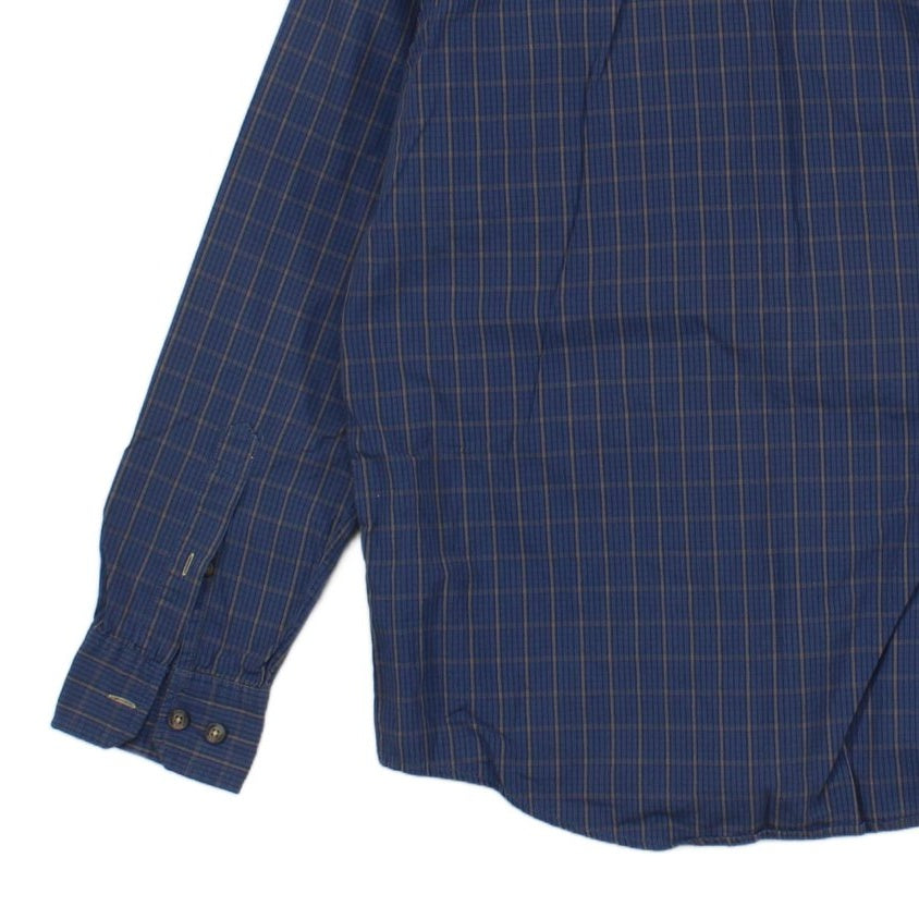 Mens Plaid Shirt Button Up Long Sleeve