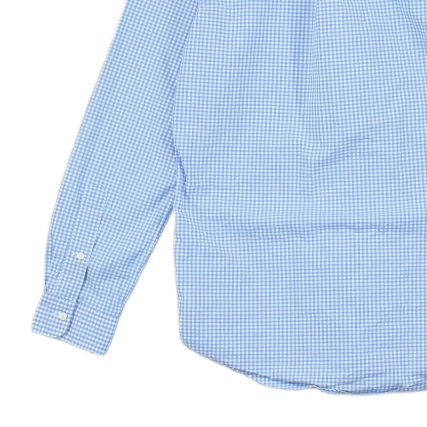 Mens Check Shirt Button Up Classic