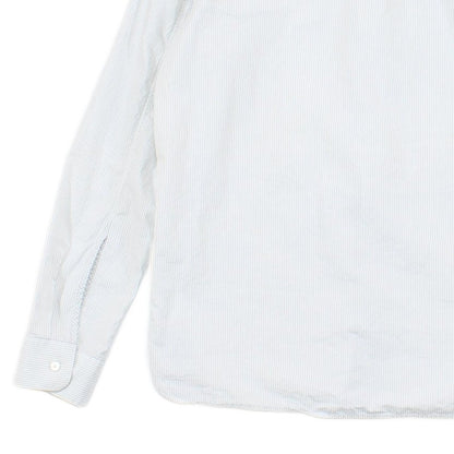 Mens Striped Shirt Long Sleeve Button Up