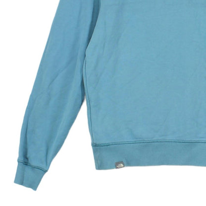 Mens Spell Out Sweatshirt Embroidered Crew Neck