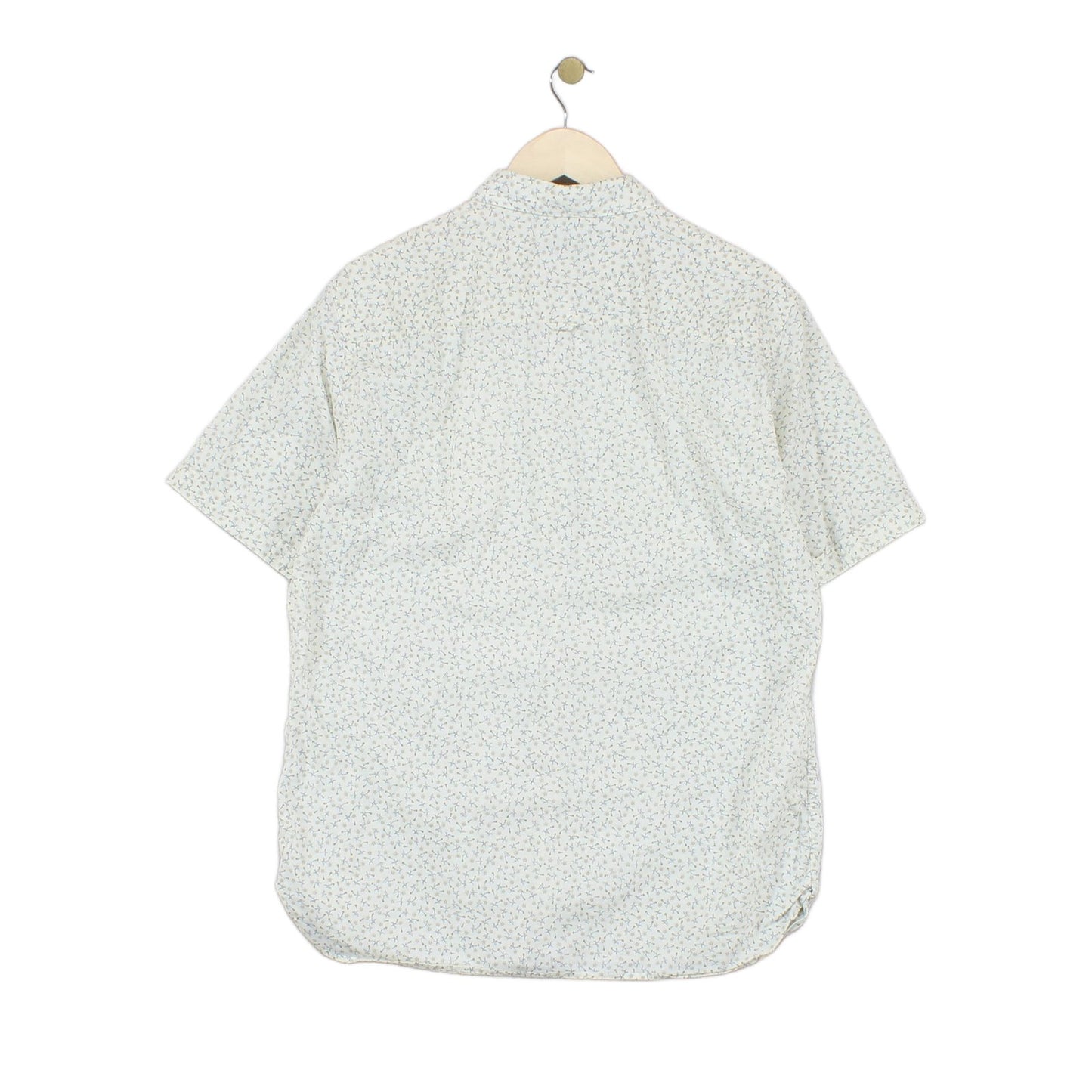 Mens Floral Shirt Summer Short Sleeve Lightweight