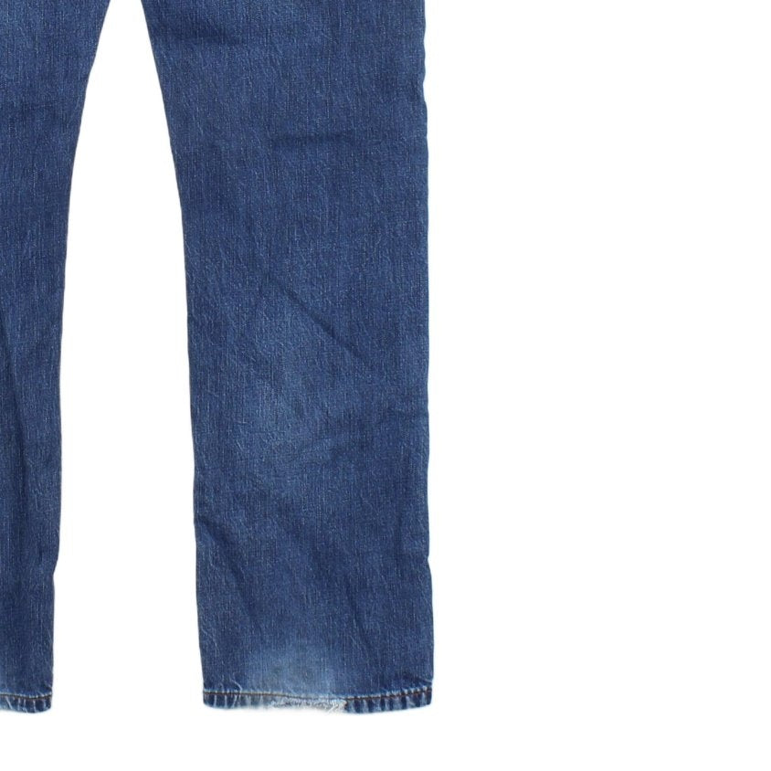 Mens Jeans Regular Fit Zip Fly