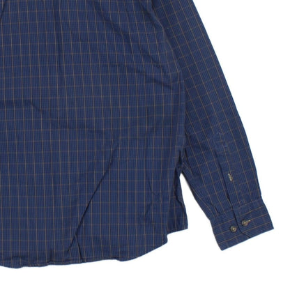 Mens Plaid Shirt Button Up Long Sleeve