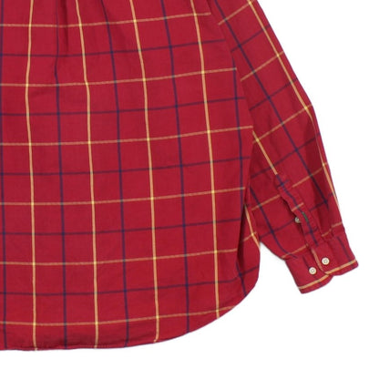 Mens Plaid Shirt Button Up