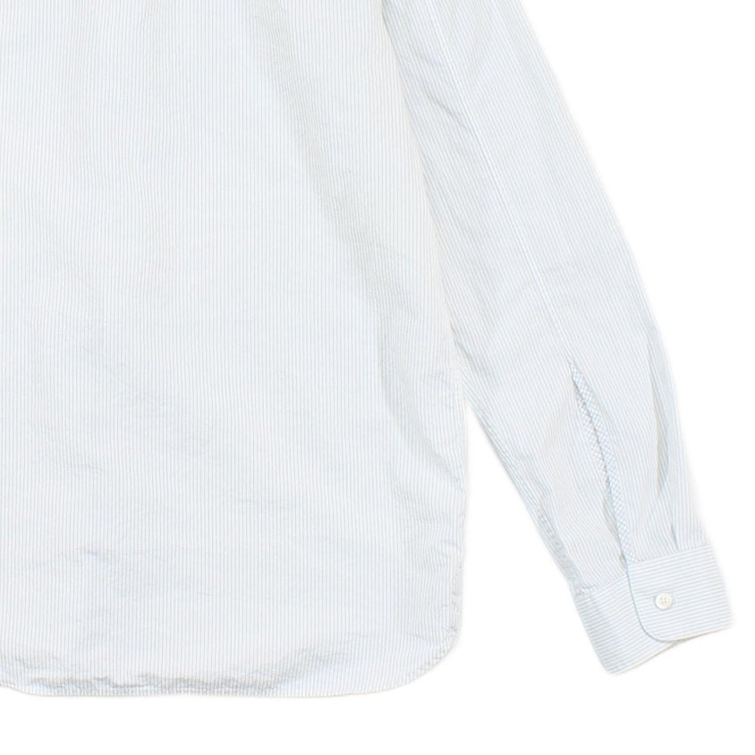 Mens Striped Shirt Long Sleeve Button Up