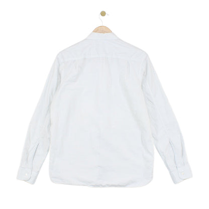 Mens Striped Shirt Long Sleeve Button Up