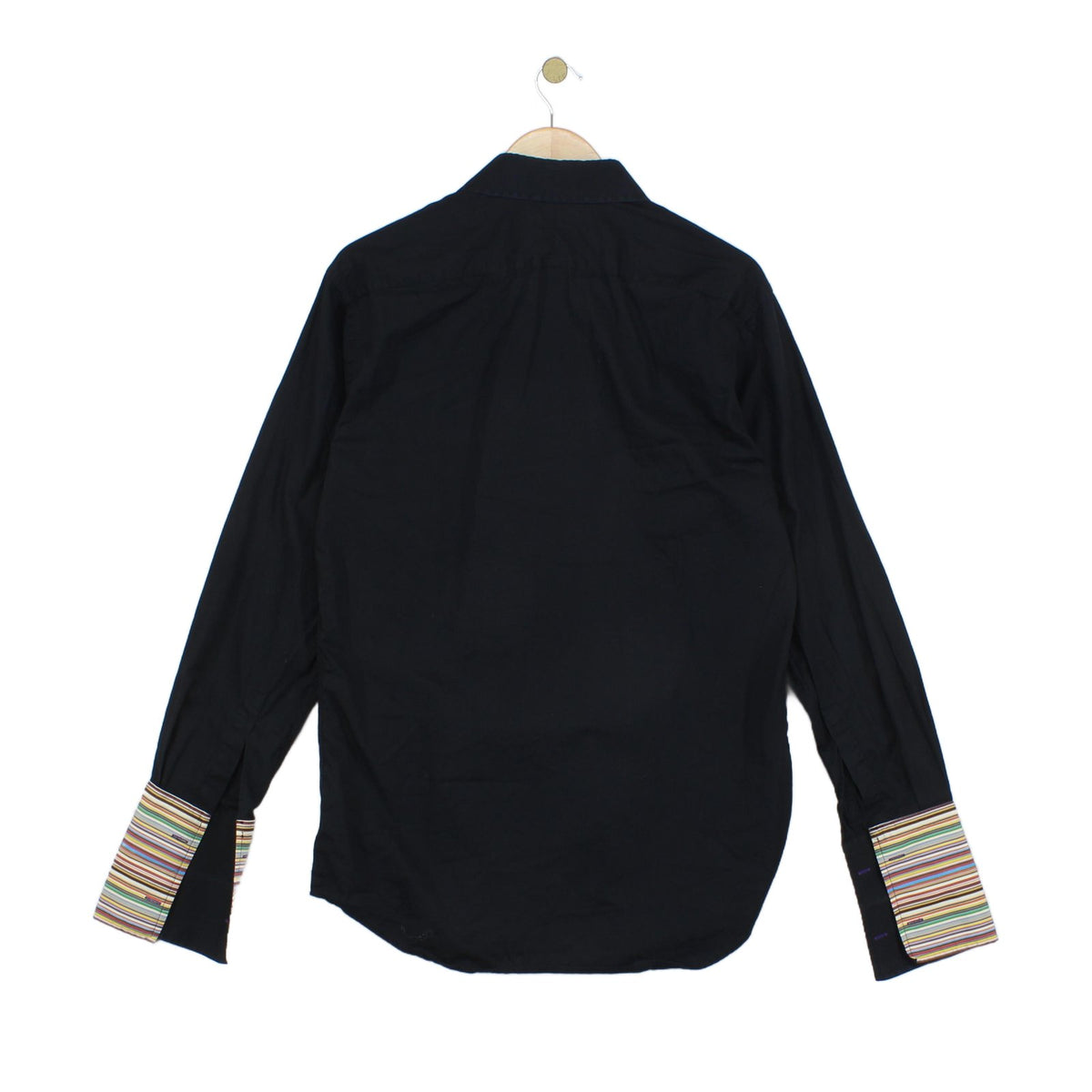 Mens Cufflink Shirt Made In Italy Classic Fit