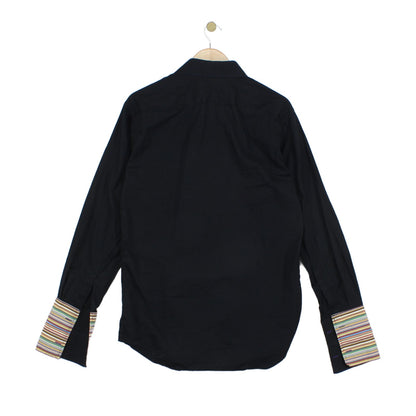 Mens Cufflink Shirt Made In Italy Classic Fit