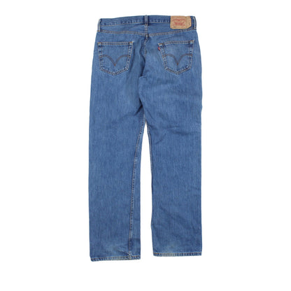 Mens 501 Jeans Classic Fit Straight Leg Denim Cotton