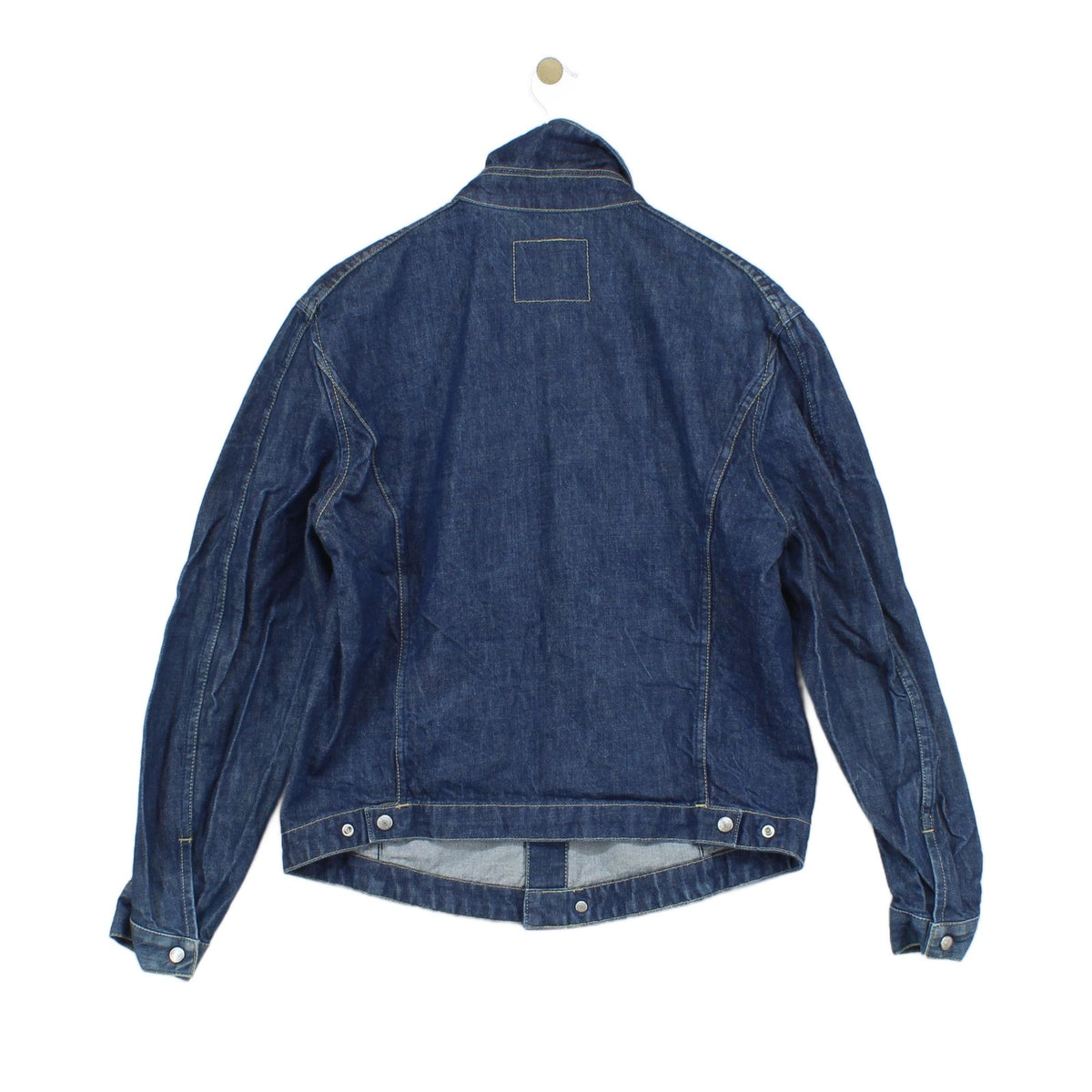 Mens Denim Jacket Snap Button