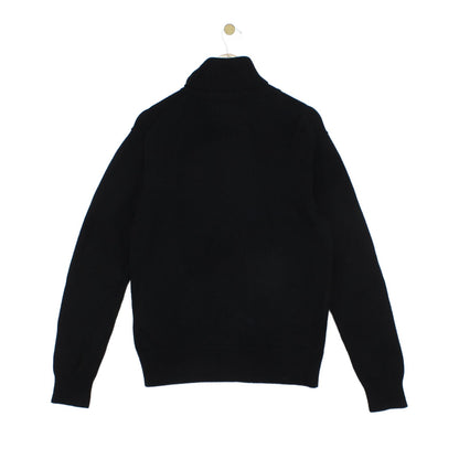 Mens Roll Neck Jumper Knit Pullover