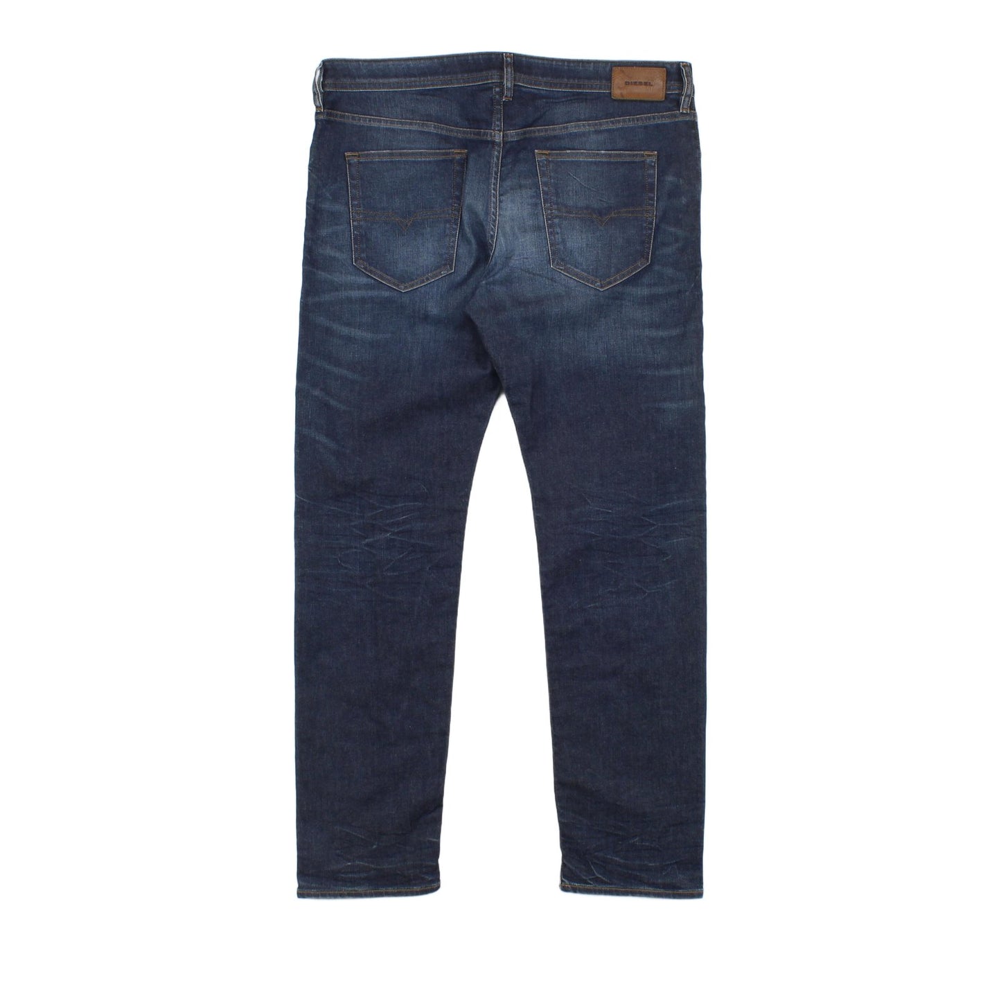 Mens Buster Jeans Regular Slim Tapered Denim