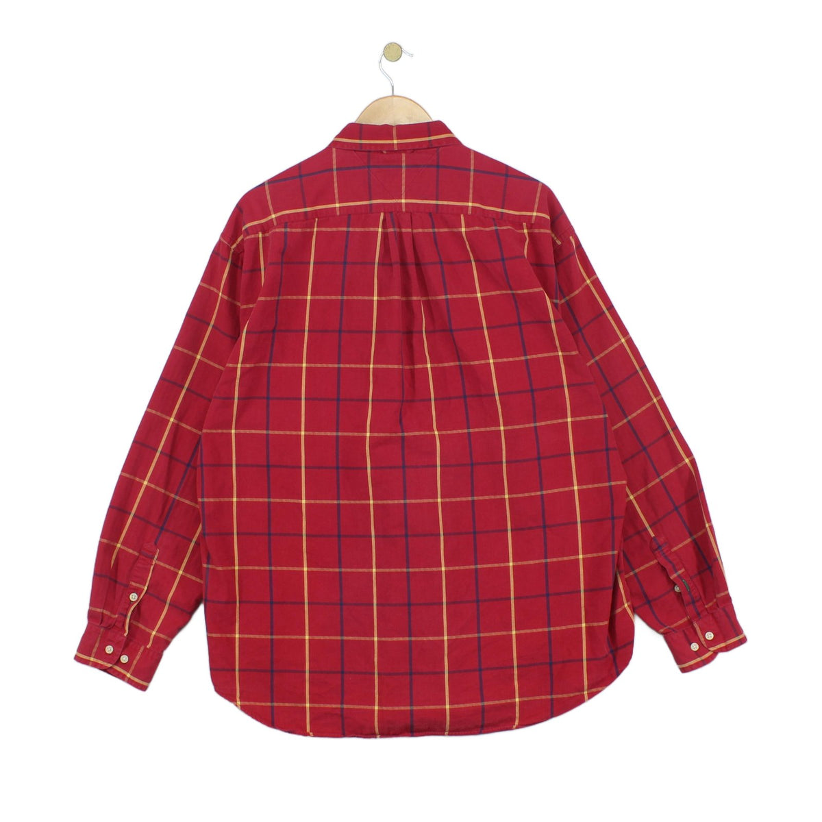 Mens Plaid Shirt Button Up