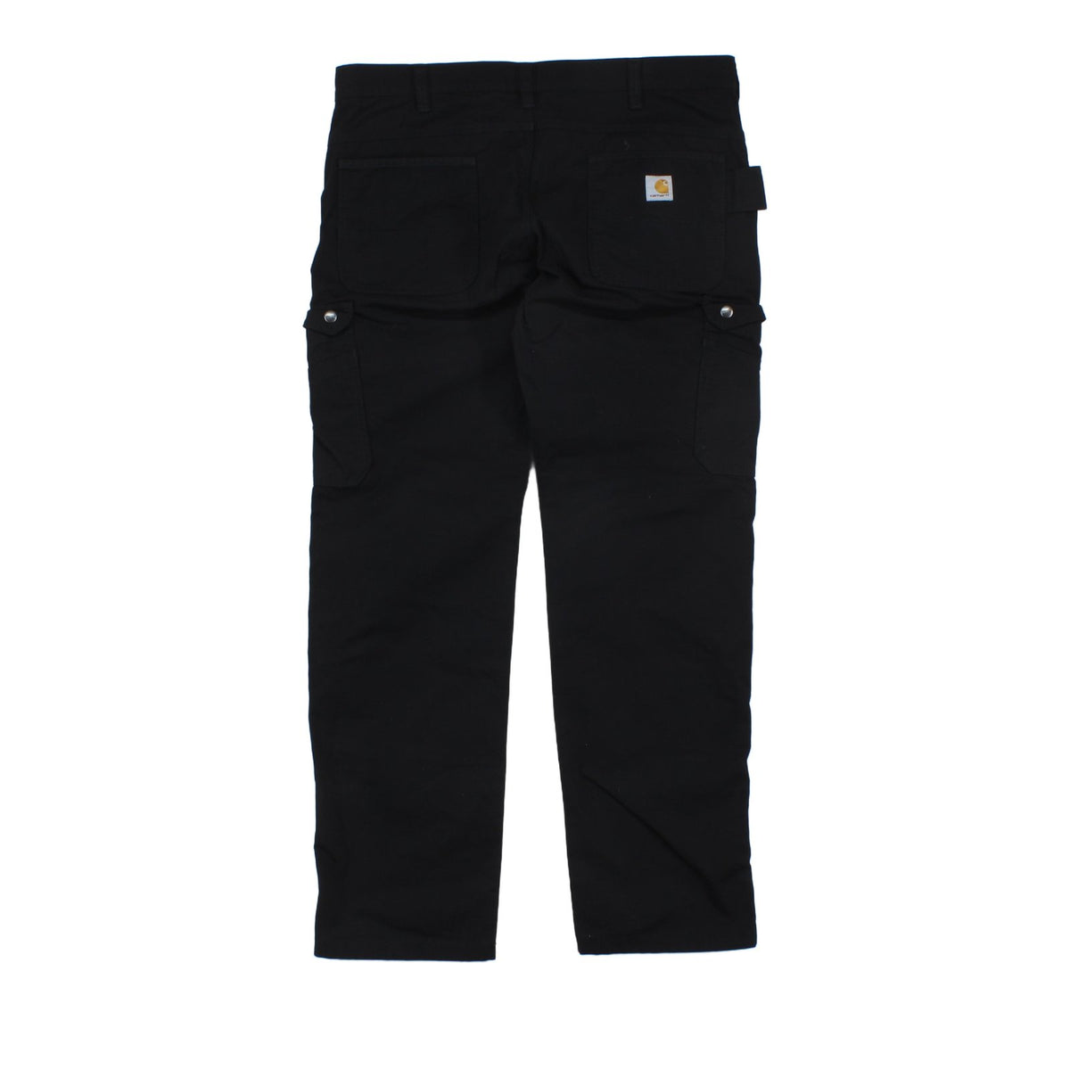 Mens Cargo Trousers Relaxed Straight Utility Workwear