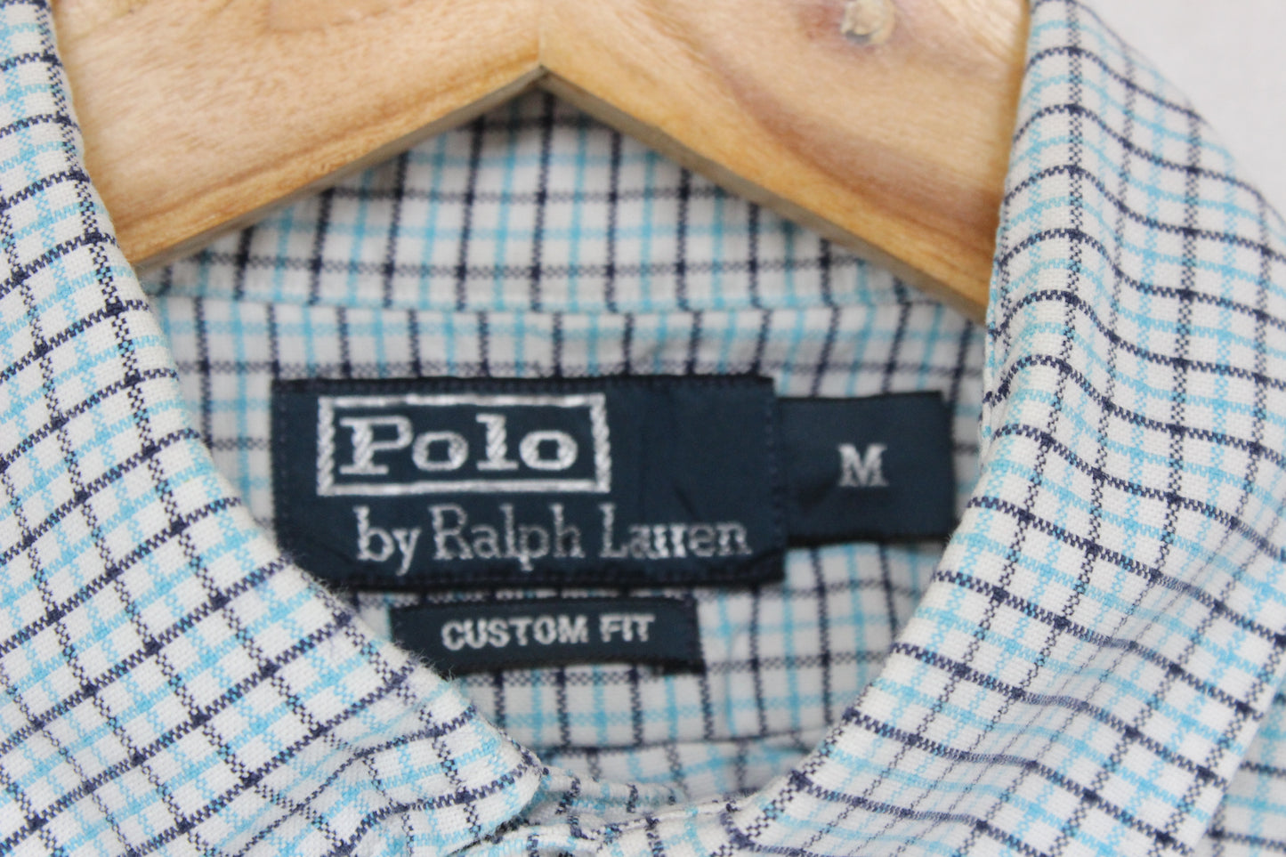 Mens Check Shirt Custom Fit Long Sleeve