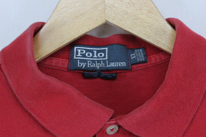 Mens Big Pony Polo Shirt Logo Short Sleeve