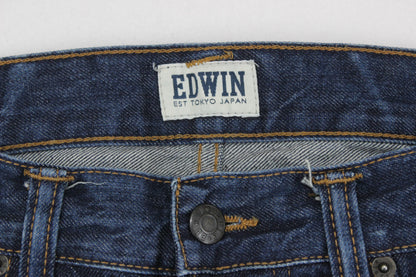 Mens Jeans Ed-75 Slim Fit Button Fly