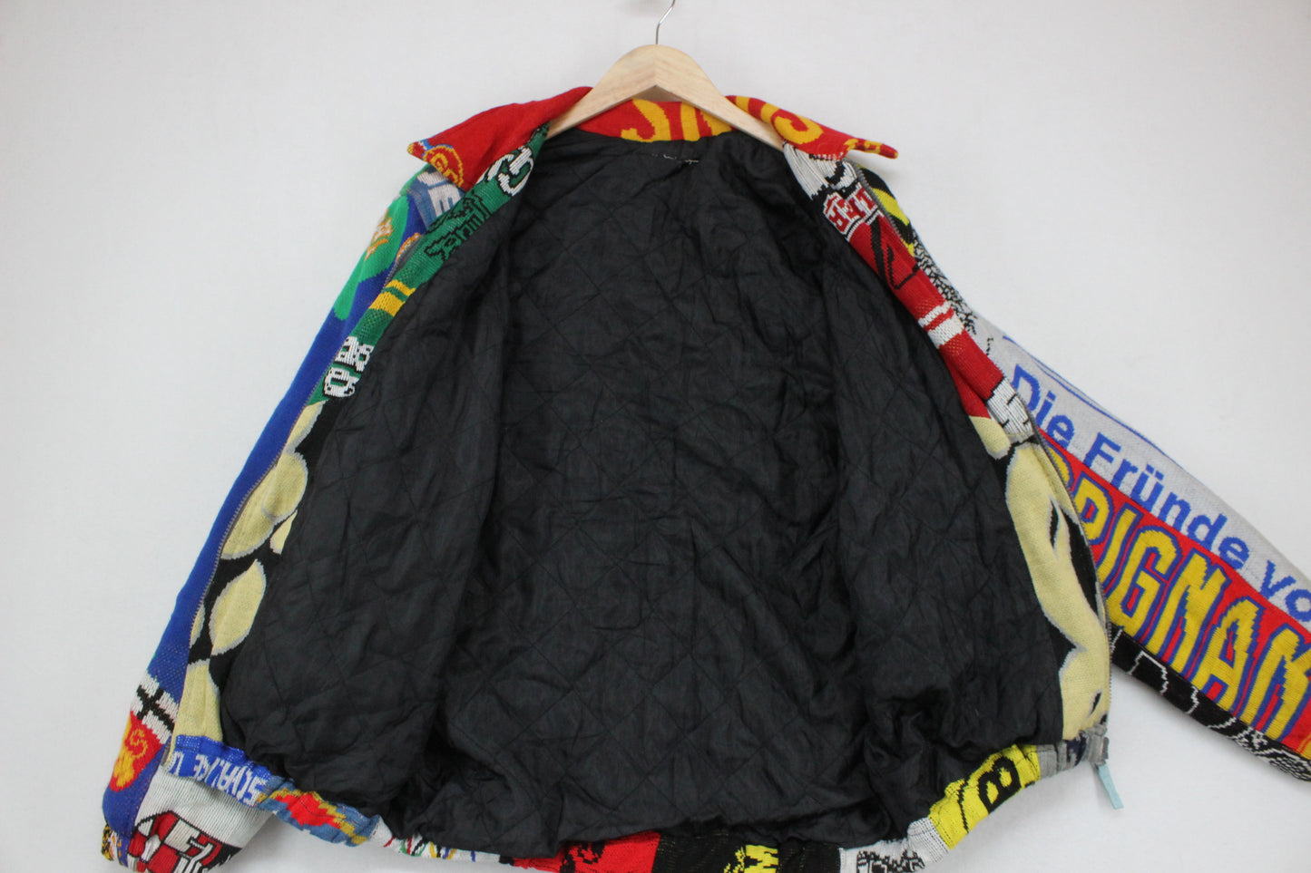 Mens Football Scarf Jacket Reworked