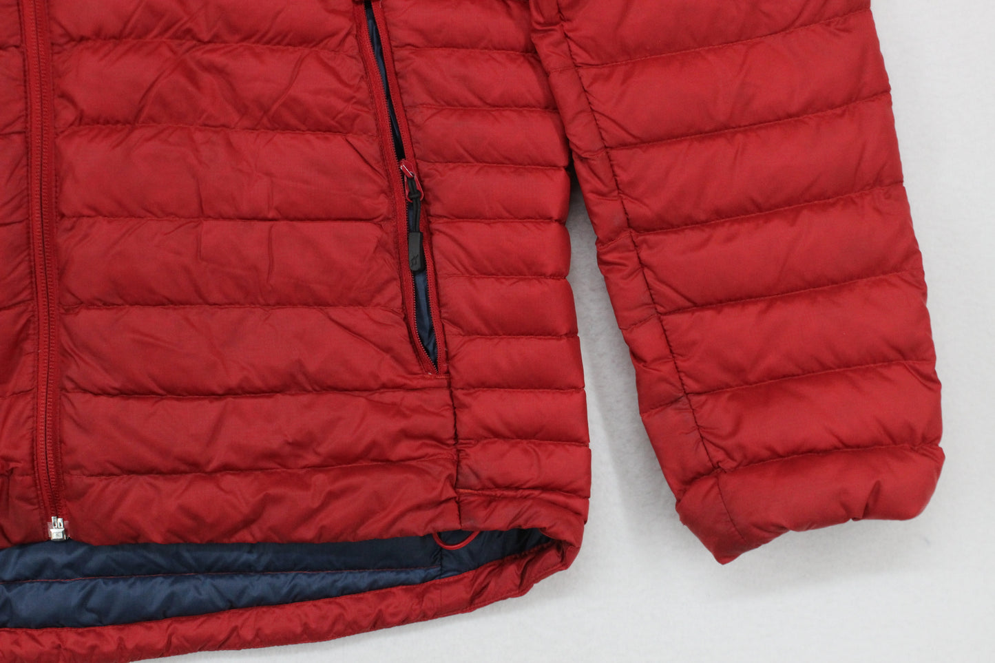 Mens Microlight Alpine Quilted Jacket Hooded Insulated Outdoor