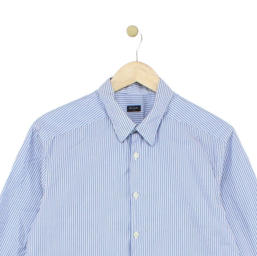 Mens Striped Shirt Made In Portugal Long Sleeve