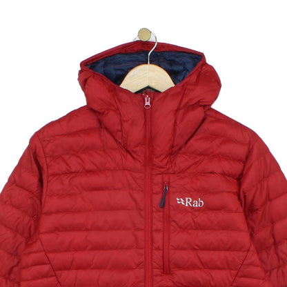 Mens Microlight Alpine Quilted Jacket Hooded Insulated Outdoor
