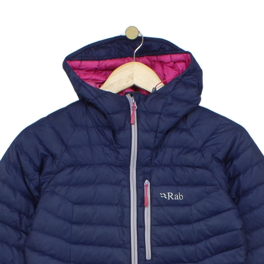 Womens Microlight Alpine Quilted Jacket Hooded Insulated Down