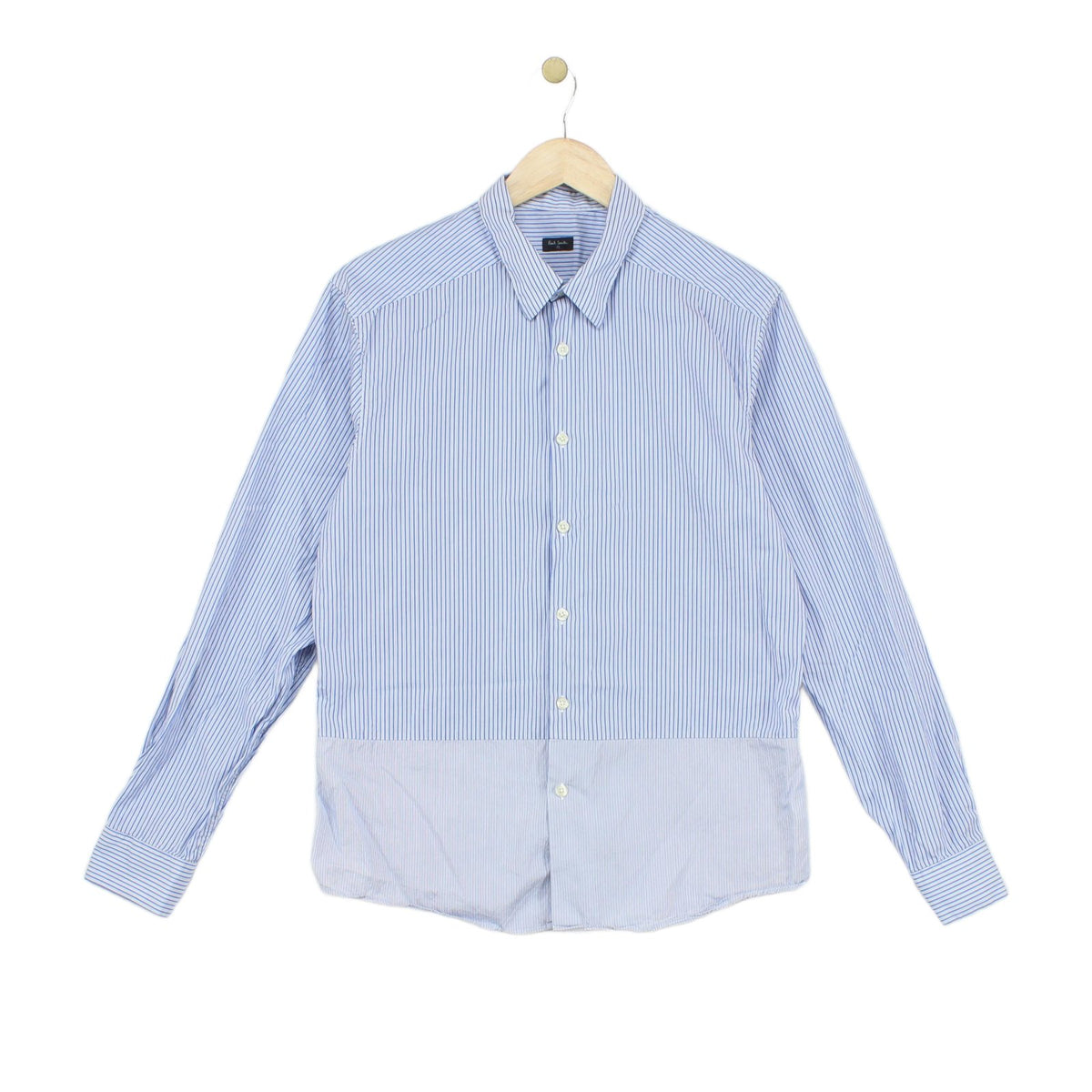 Mens Striped Shirt Made In Portugal Long Sleeve