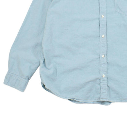 Mens Oxford Shirt Button Up Long Sleeve