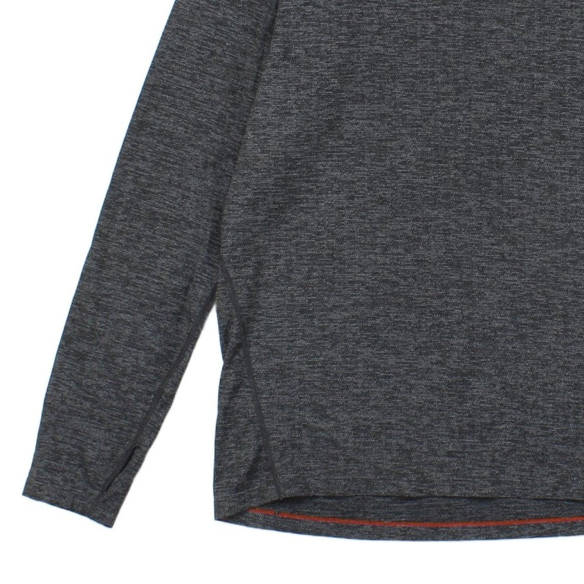 Mens Hoodie Snap Neck Flash Dry