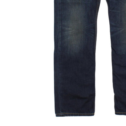 Mens Larkee Jeans Regular Straight Denim Classic