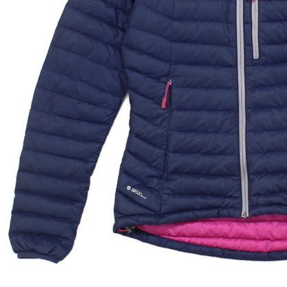 Womens Microlight Alpine Quilted Jacket Hooded Insulated Down