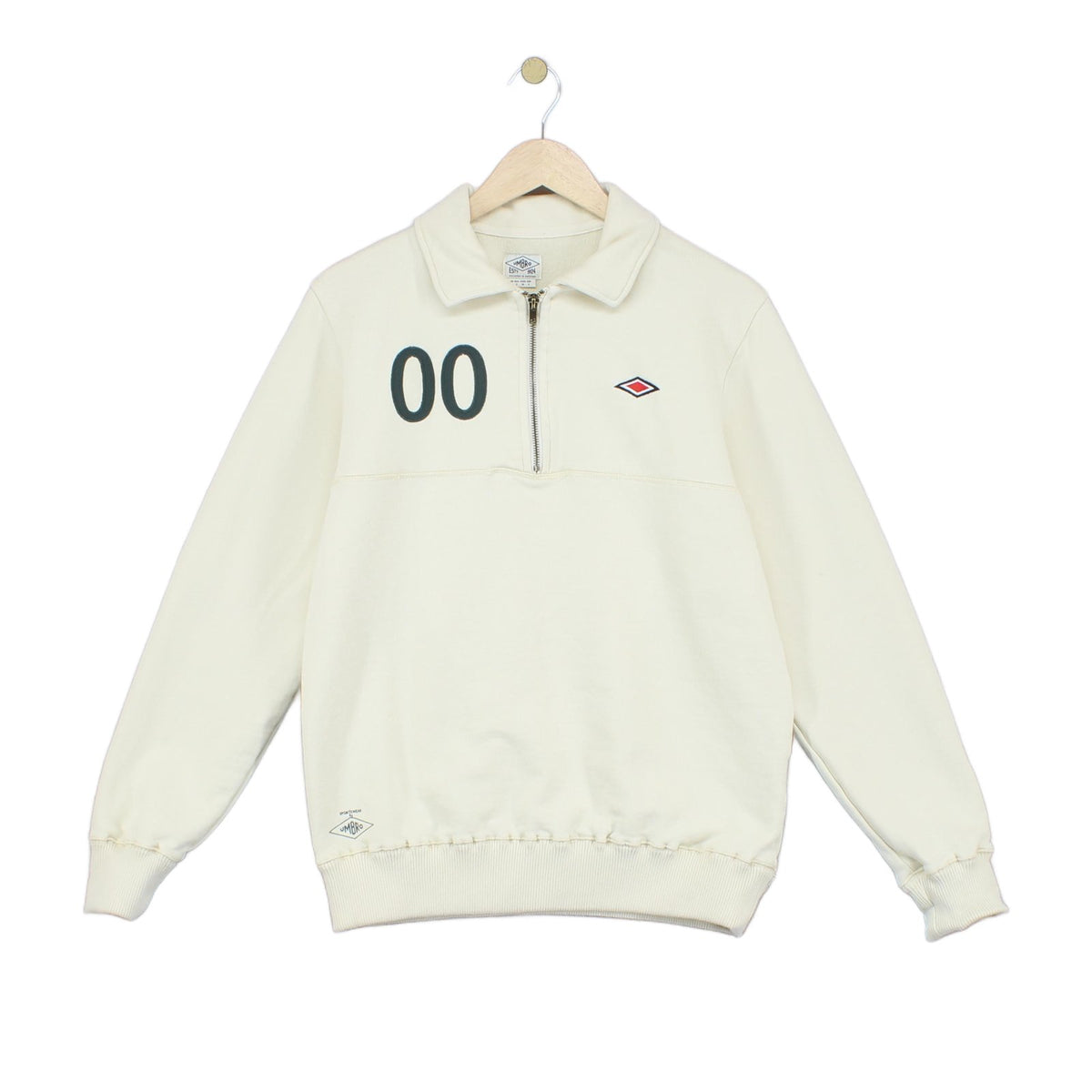 Mens 1/4 Zip Sweatshirt Retro