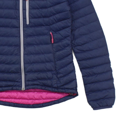 Womens Microlight Alpine Quilted Jacket Hooded Insulated Down