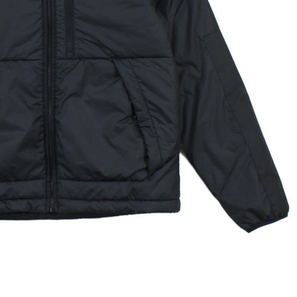 Mens Quilted Jacket Therma Fit Hooded Full Zip Lined