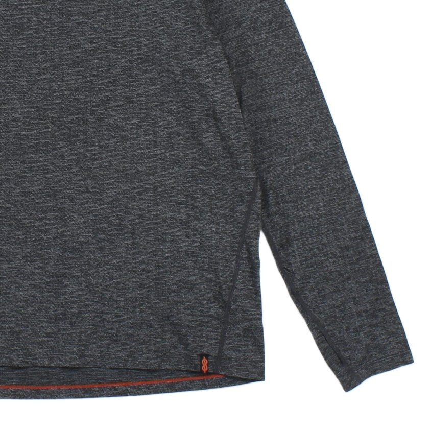 Mens Hoodie Snap Neck Flash Dry