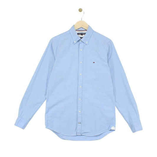 Mens Shirt Stretch Slim Fit Long Sleeve Button Up
