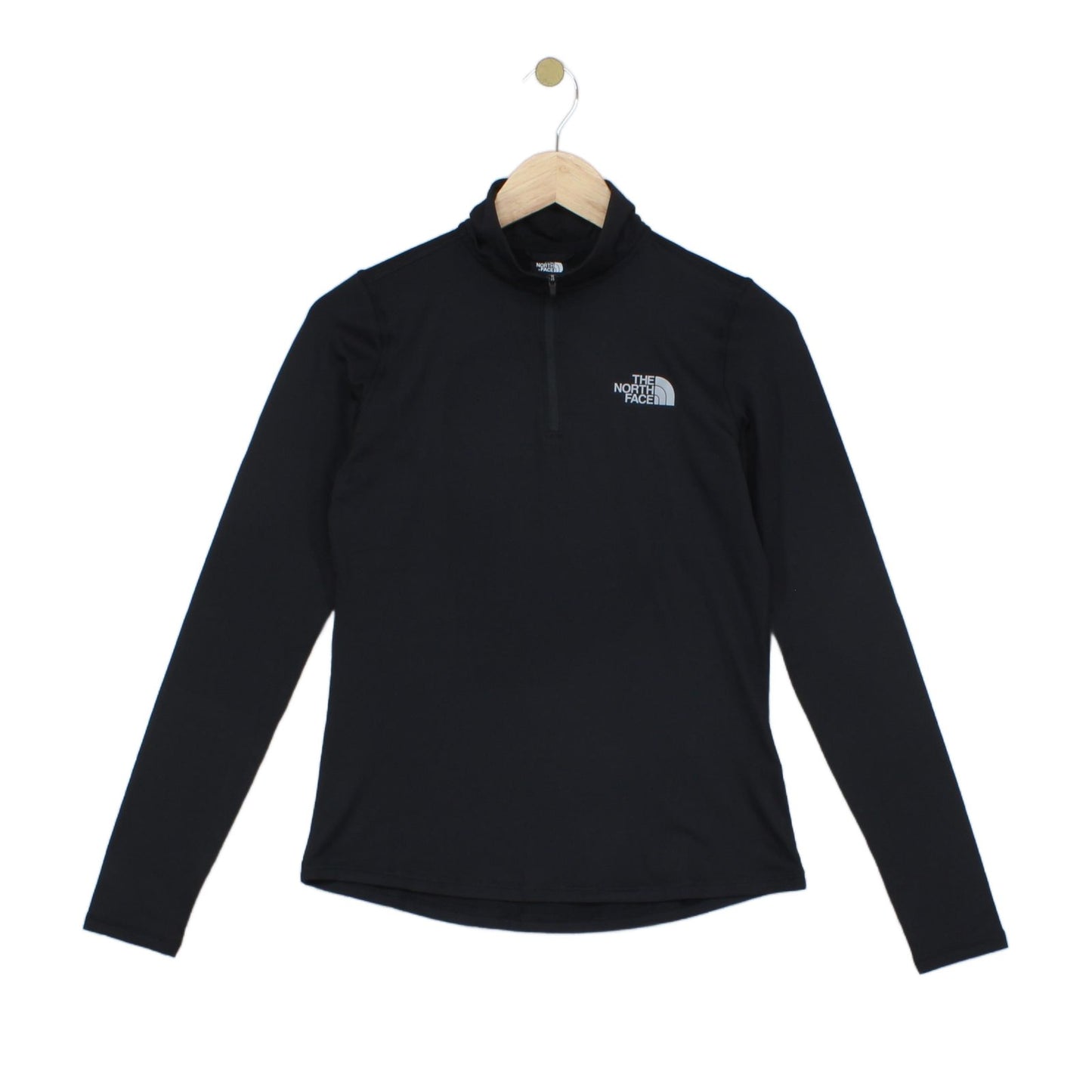 Womens 1/4 Zip T-Shirt Outdoor Long Sleeve