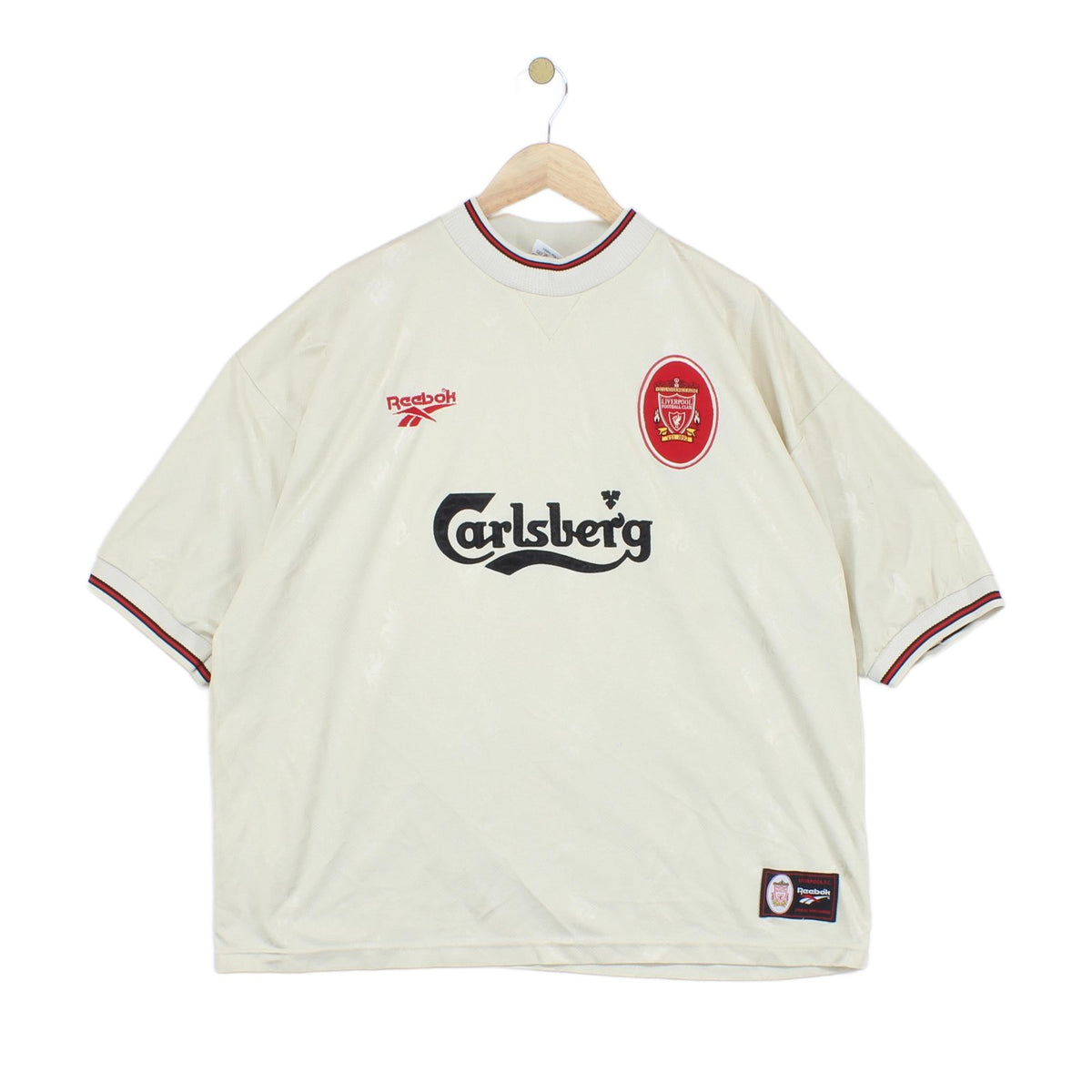 Mens Liverpool 1996-97 Football Shirt Away Jersey