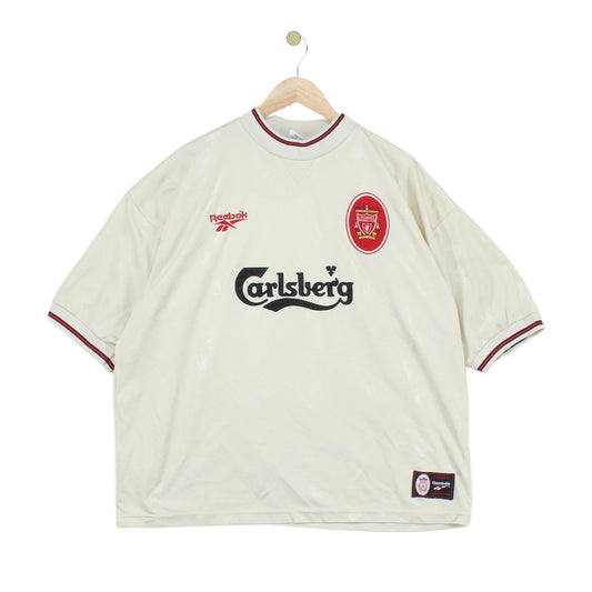 Mens Liverpool 1996-97 Football Shirt Away Jersey